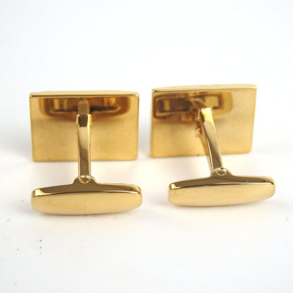 Authentic YVES SAINT LAURENT Tie pin & cufflinks set metal [Used] - Picture 6 of 8